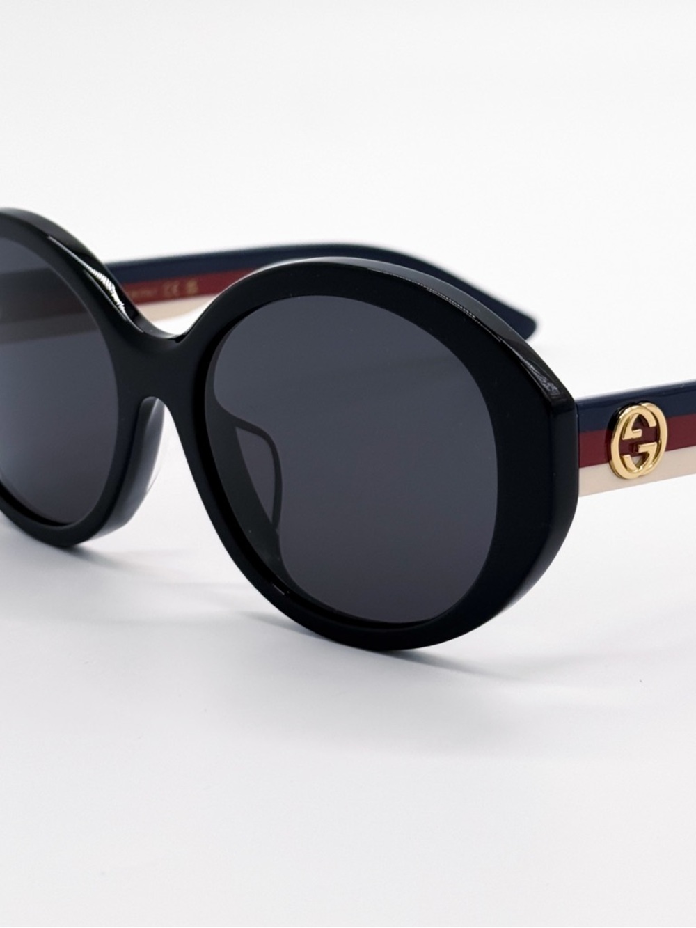 NEW GUCCI GG0279SA 001 OVAL WOMEN SUNGLASSES GUCCI GG0279S - Picture 6 of 10